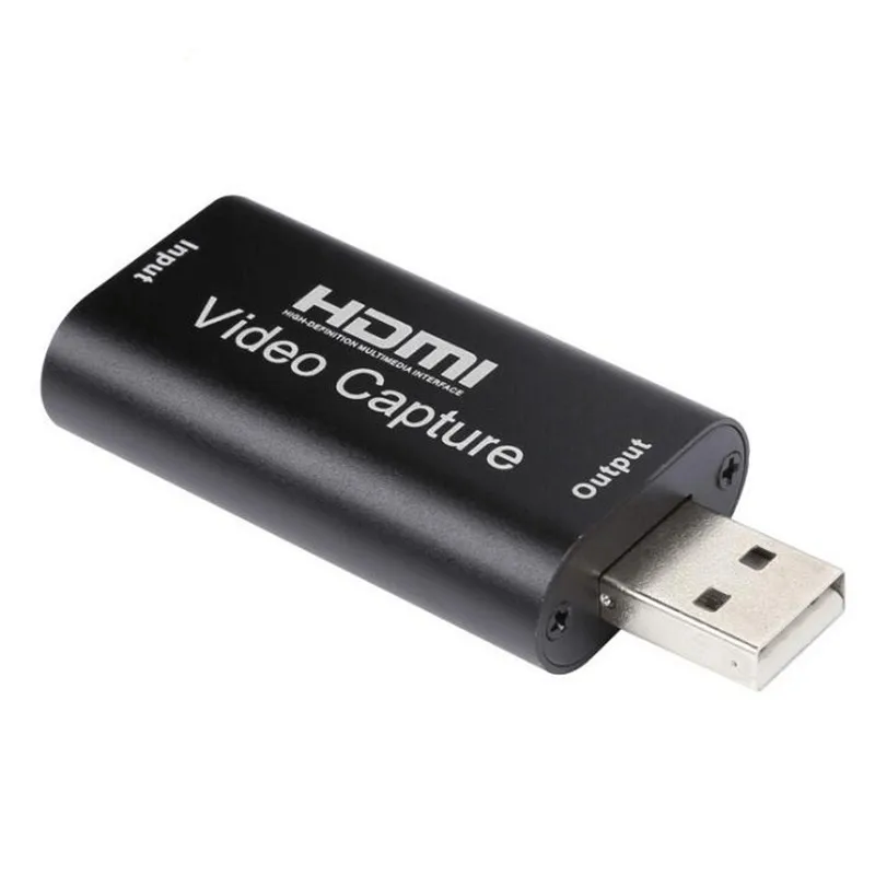 HDMI to USB2.0 HD 1080P Video Recorder Game Compatible Live Recording Camera Video Capture Card