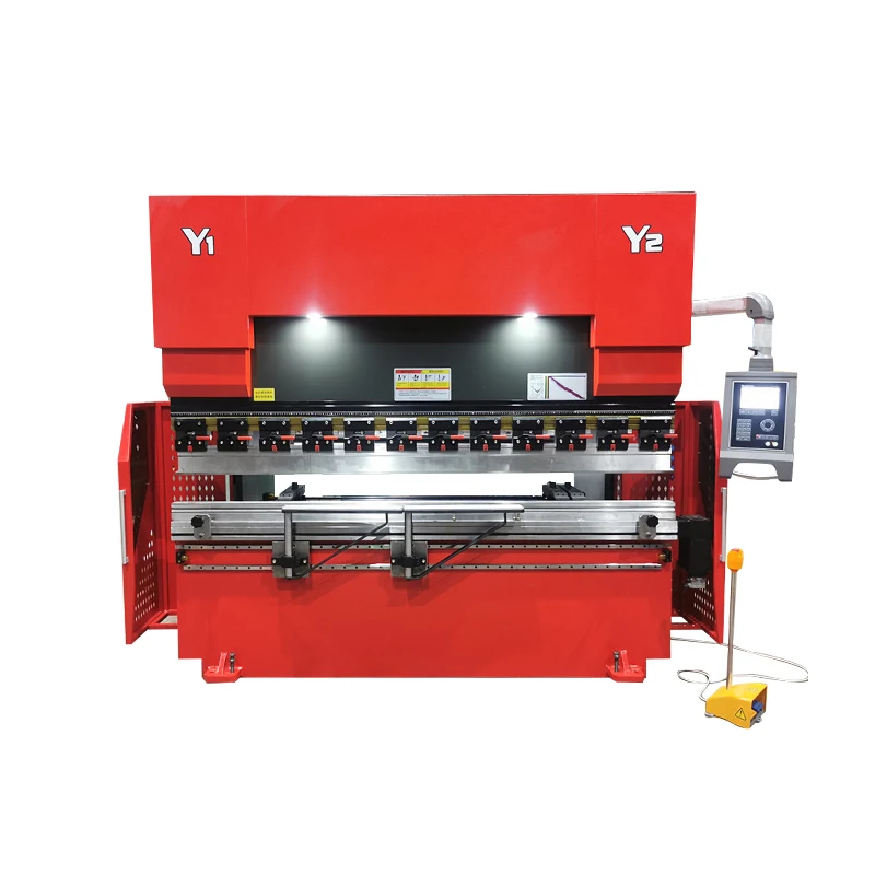 DA52S Hydraulic Press Brake 4+1 Axis CNC Folding Sheet Steel Bending Press Brake For Sale