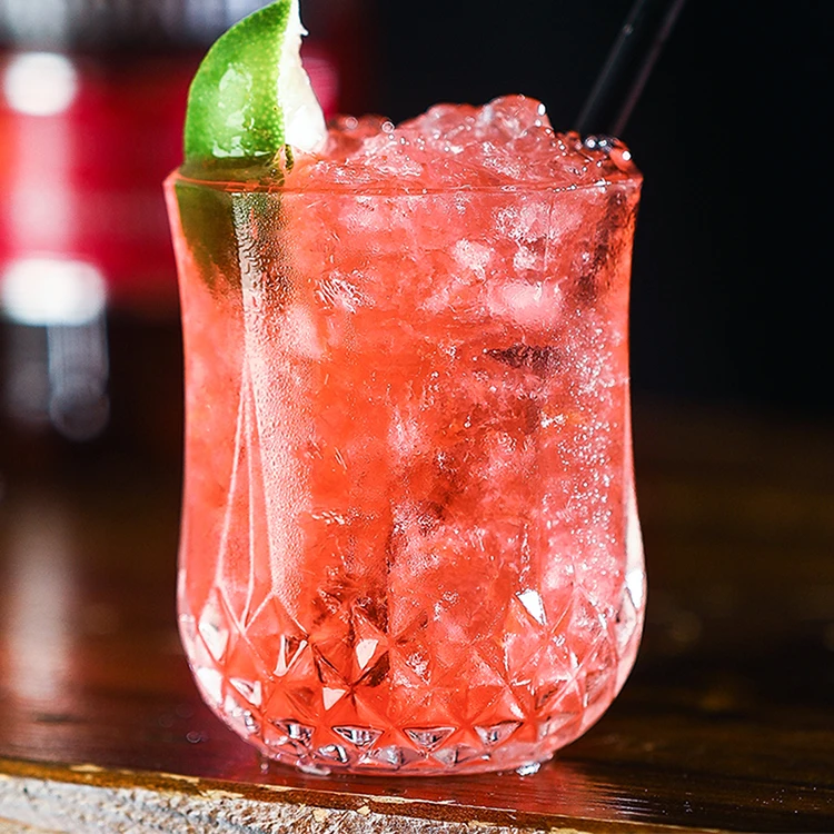 Customised LOGO  Wine Glasses Crystal Wine Glasses Modern Melamine Wine Glasses Crystal