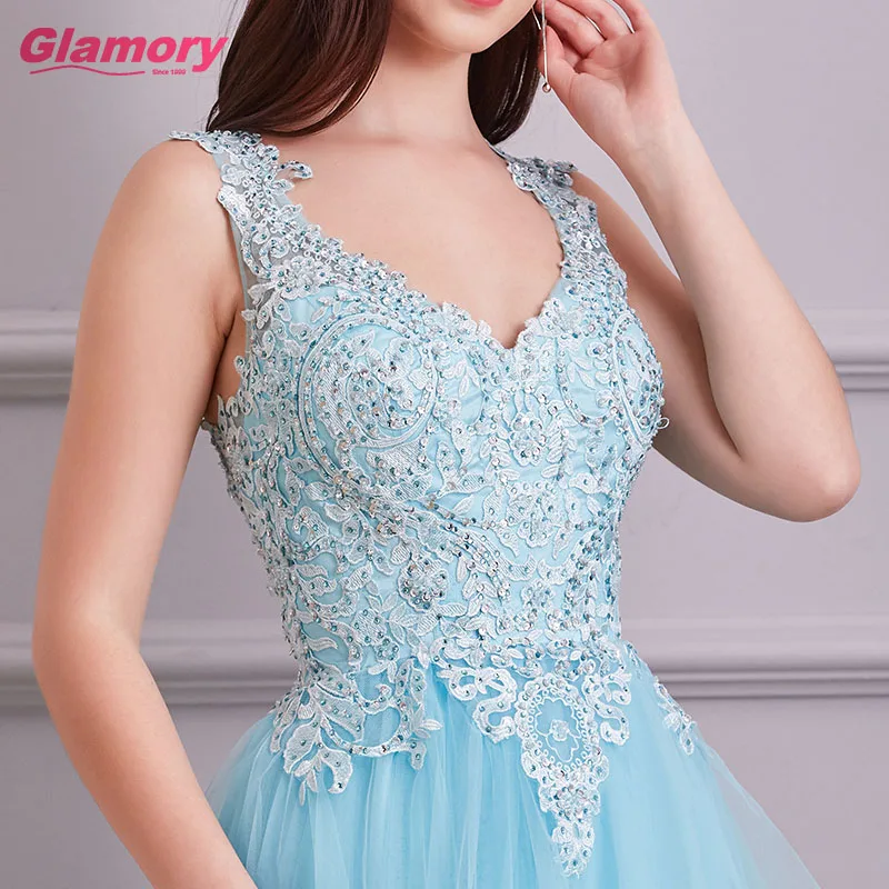 Embroidered Beading Dress Elegant Date Ceremony Party Prom Gown Ruffled Skirt Long Evening Dresses For Women