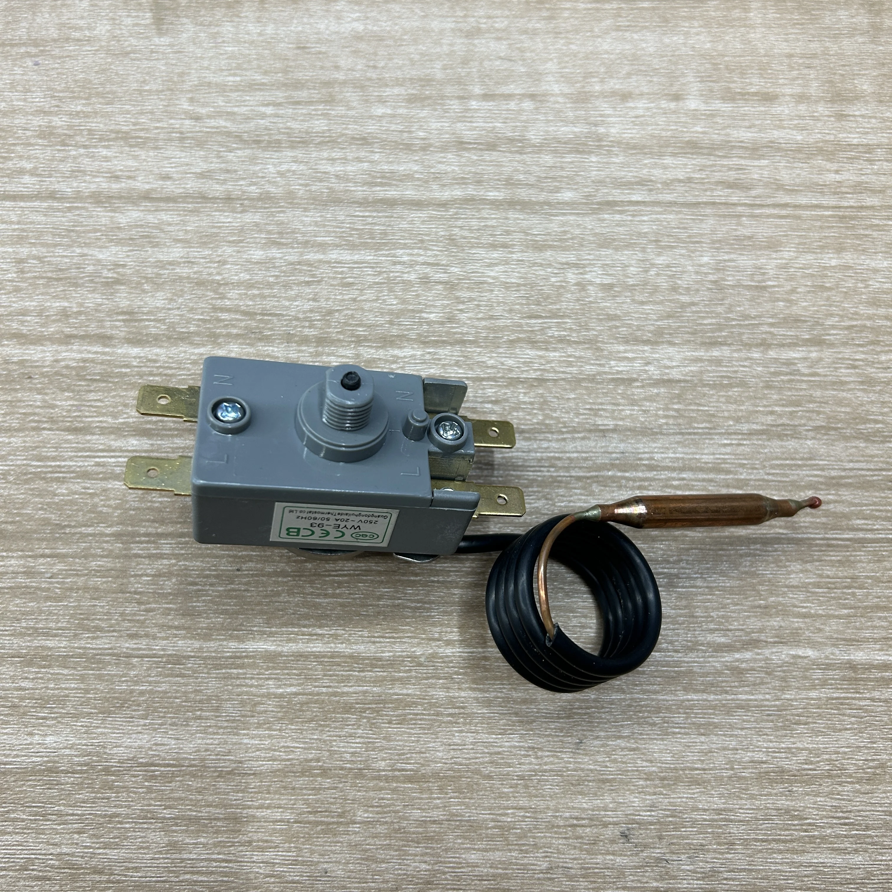 High Quality Home Appliance Parts Cutout Switch WYE 93 degrees Two Pole Temperature Controller