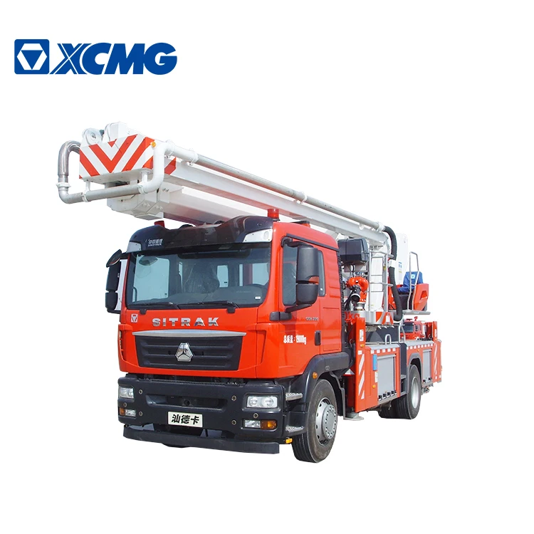 XCMG official DG32K2 32m 4x2 Привод маленькая гидравлическая лестница пожарная