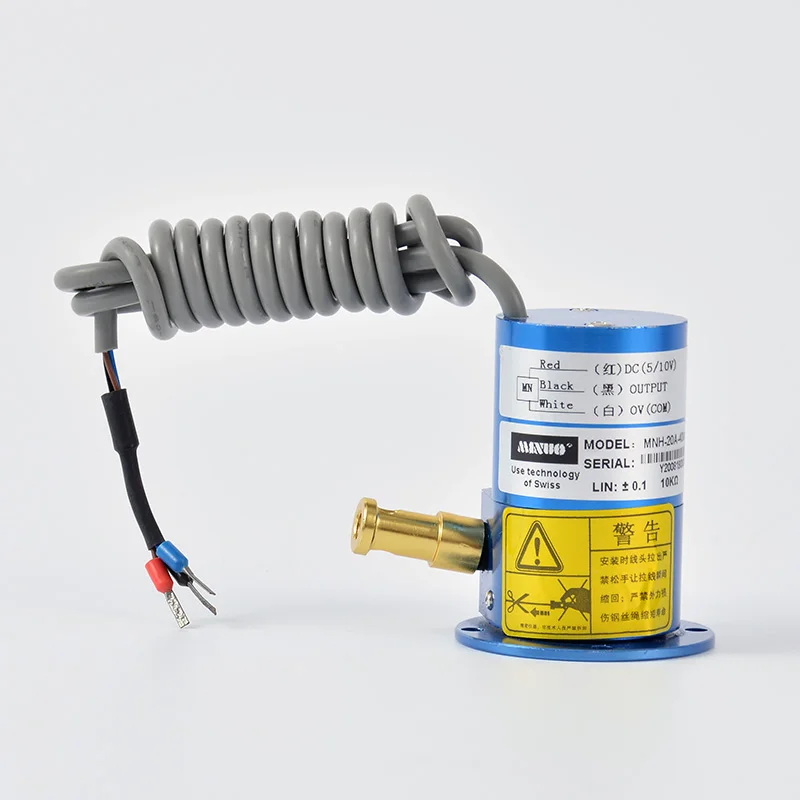 MNH20B mini 0-400mm cable extension transducers steering angle sensor  draw wire sensor