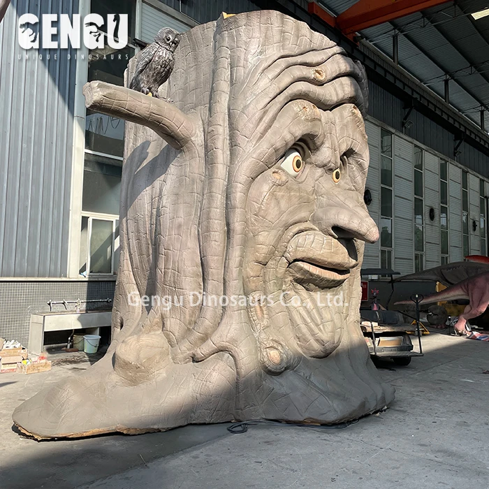 Big Talking Tree Model  Park  Handmade Artificial Speaking Tree