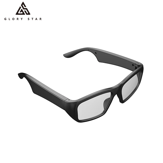 Wireless BT Smart Speaker Sunglasses Headset MP3 Music Audio Smart Glasses with bluetooth microphone anti-blue light lenses