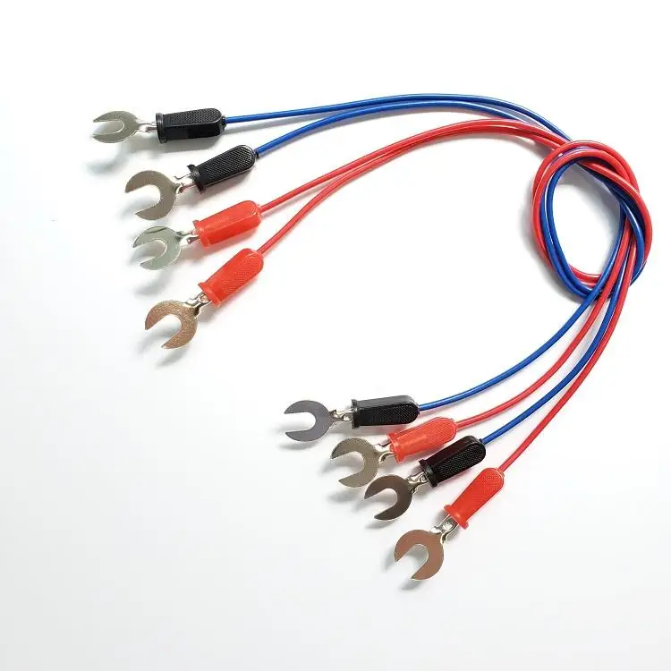 Physical electrical experiment double-headed  U shaped fork wire circuit experiment connection wire test wire