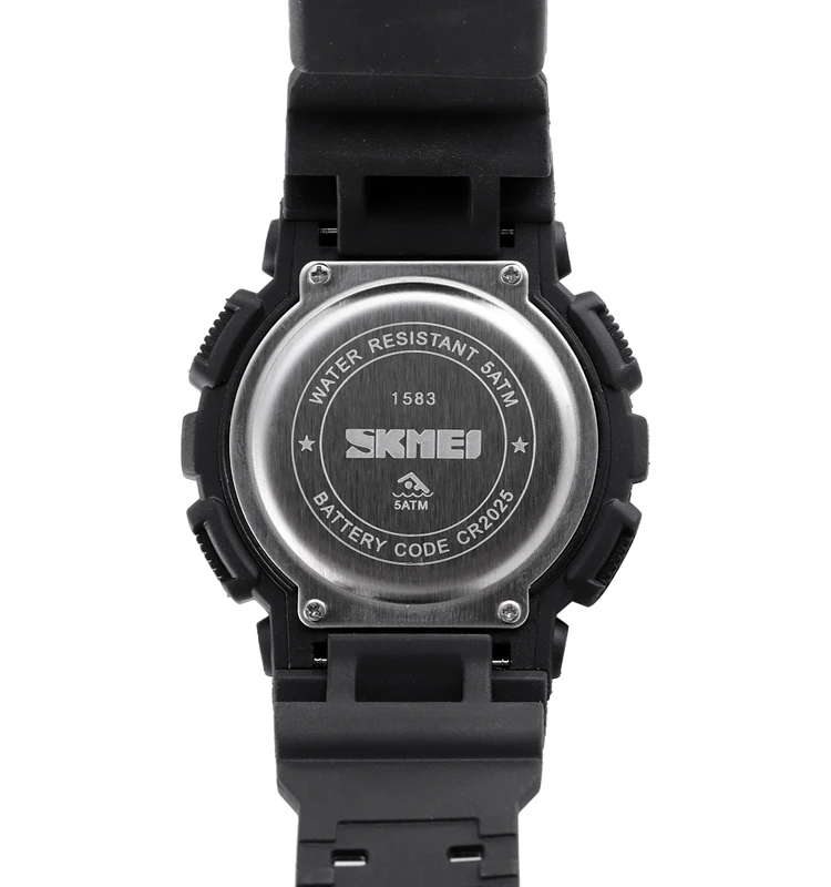 SKMEI 1583 Оригинальные заводские лучшие брендовые цифровые наручные часы роскошные дешевые мужские