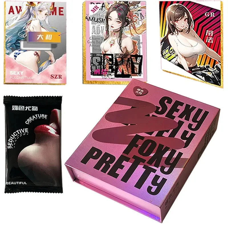 The Newest Arrival Wholesale Price Paper Game Cards Thickened TR 3D Goddess Story Anime Collection Cards Box TGR Card