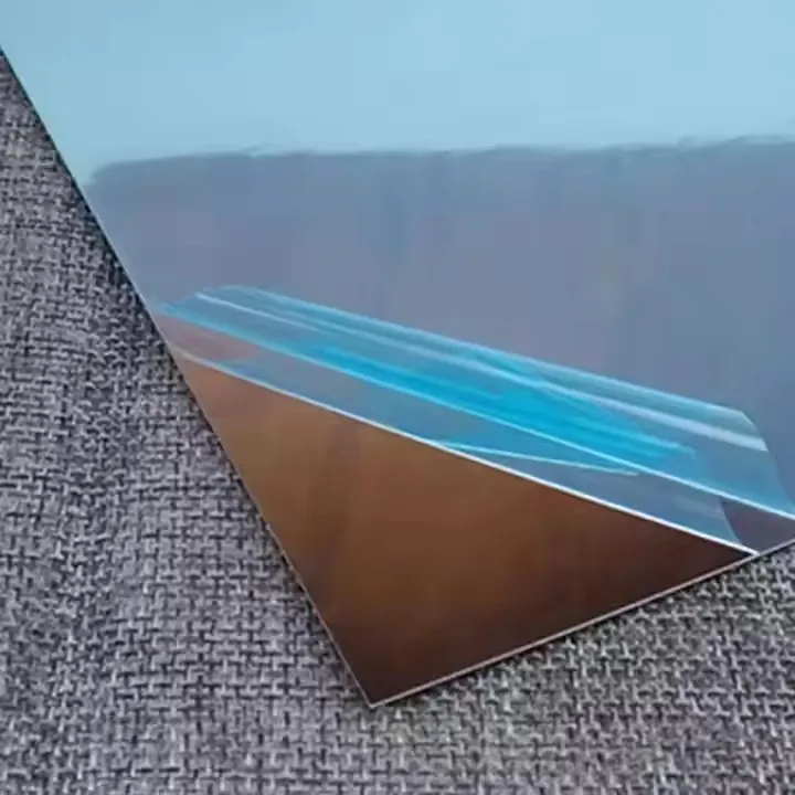 Modern Design Square 3D PVC Mirror Wall Stickers Non-Glass Safety Adhesive Home Decor