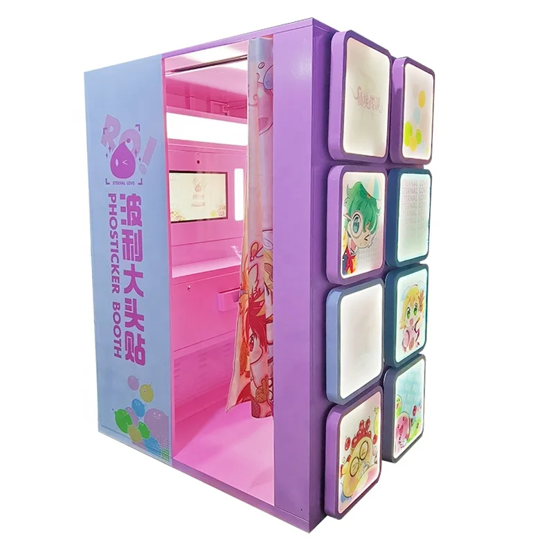 Portable Photo booth Kiosk Delux Augmented Reality Photo Booth Mirror Kiosk Machine 21.5 Inch Touch Screen Self Service Selfie P