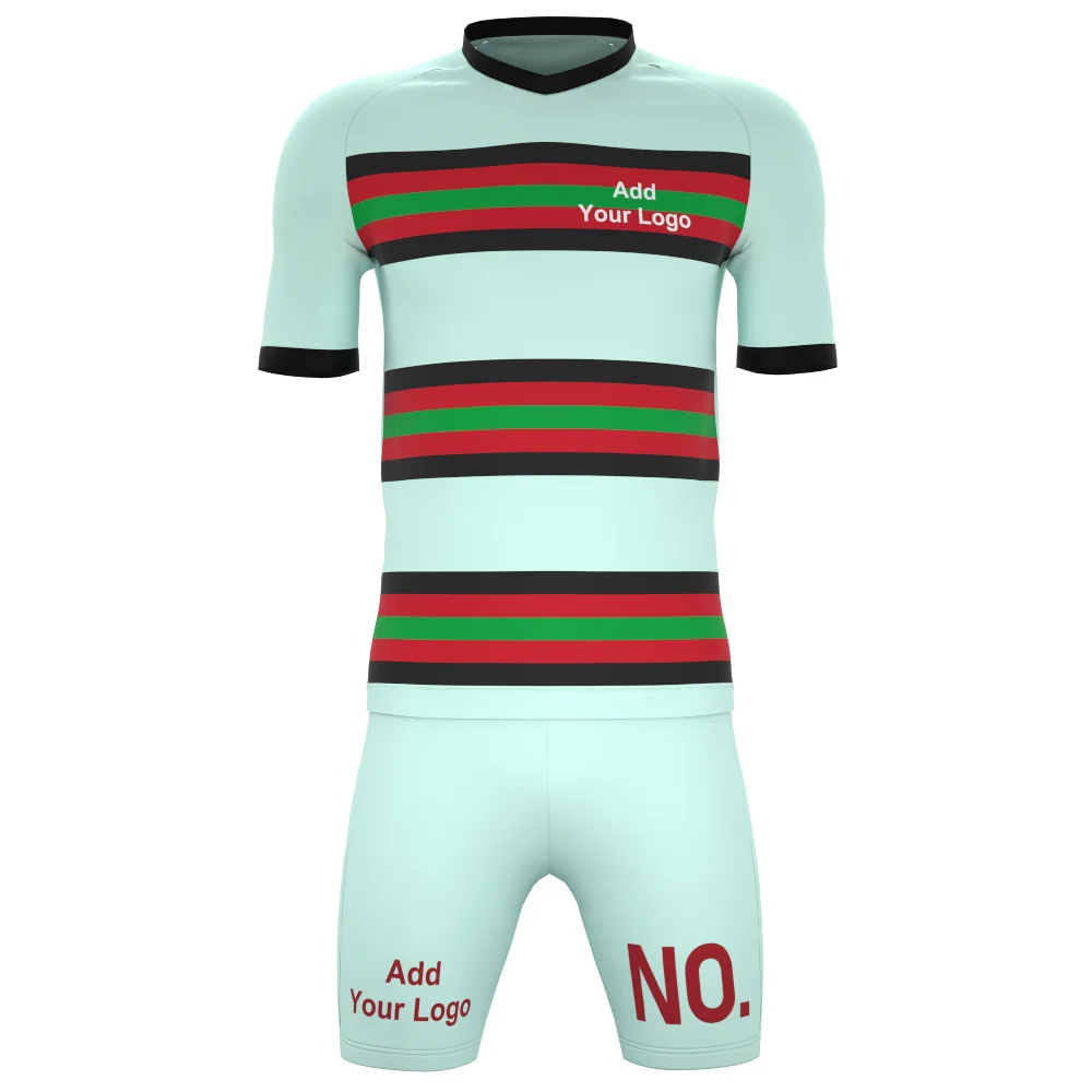 High quality 2023 uniform soccer wear custom sublimation team maillots de football jersey set for men