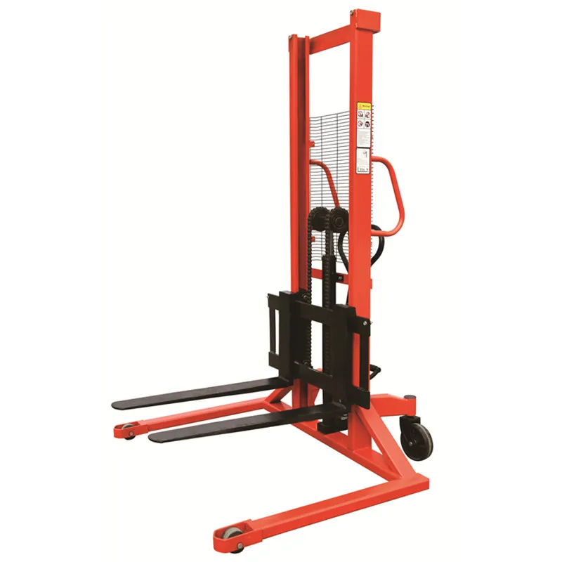 China cheap price mini hydraulic hand forklift pallet stacker 2 ton