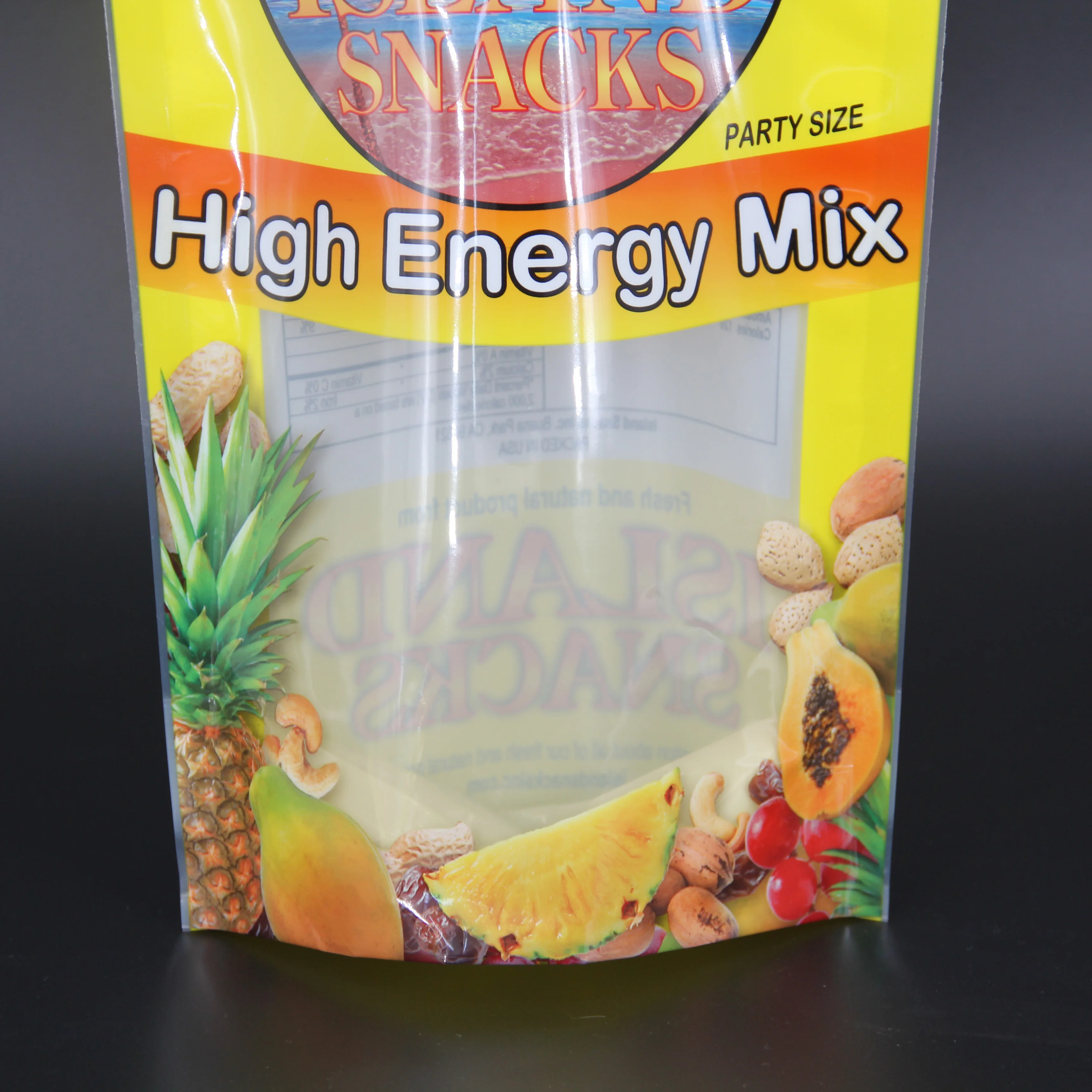 Custom Printed PET PE Material Plastic Food Packaging Child Proof Mylar Bags