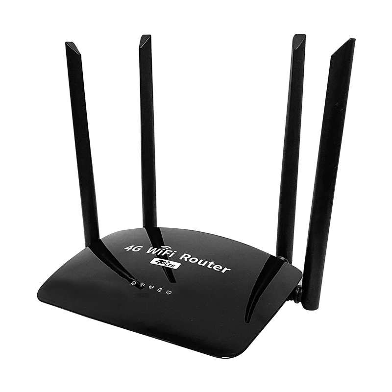 Home indoor scenario Openwrt firmware 2.4G wifi 4G router with SIM card slot