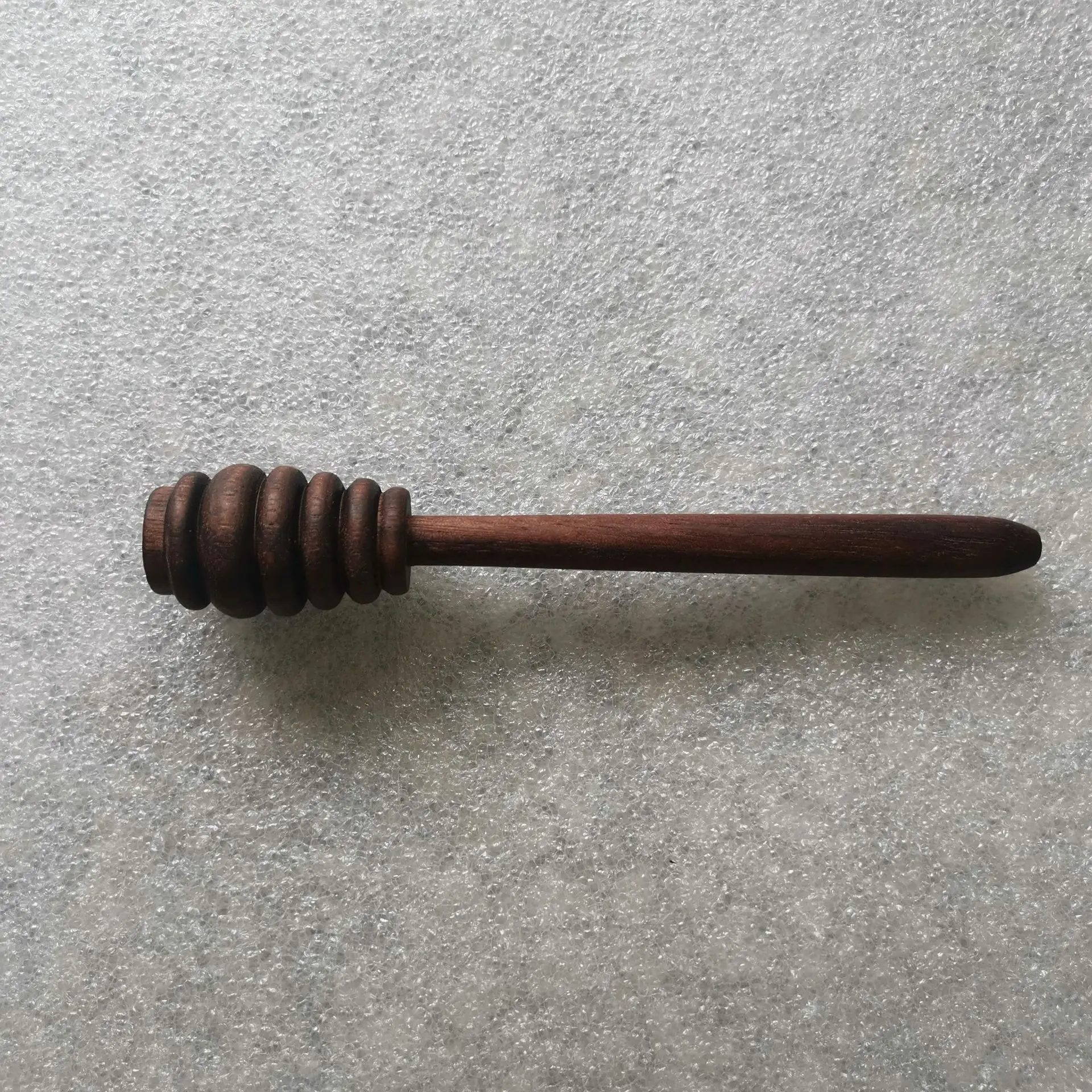 Black Walnut Wood Honey Stick Honey Server Spoon Wooden Coffee Milk Tea Jam Stir Sticks Honey Stirring Spoon