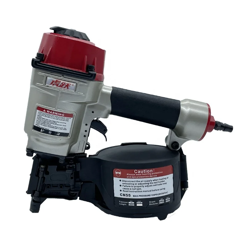 
High quality pneumatic coil nailer Huyue CN55 coil nailer 