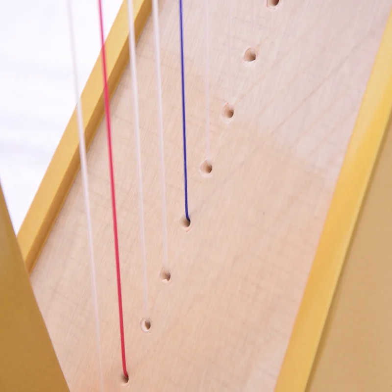 Hot Selling Professional 16-String Portable Irish Harp Small Beginner Kid-Friendly Lyre Mini Harp Instrument on Sale