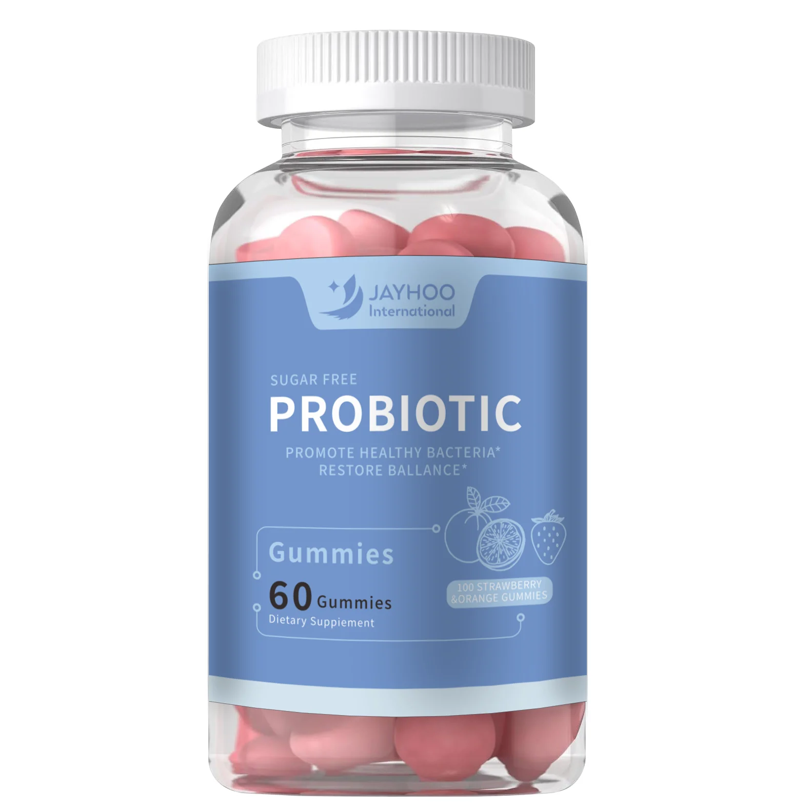 Probiotic Gummies organic sugar free Gummies promote digestion and health suitable for men women and children to use