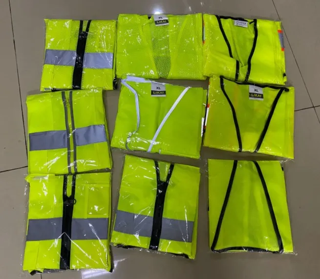 Reflective Vest Safety Vest Jacket Personal Clothing with Logo High Visibility Work Security Safety Reflective Wearing
