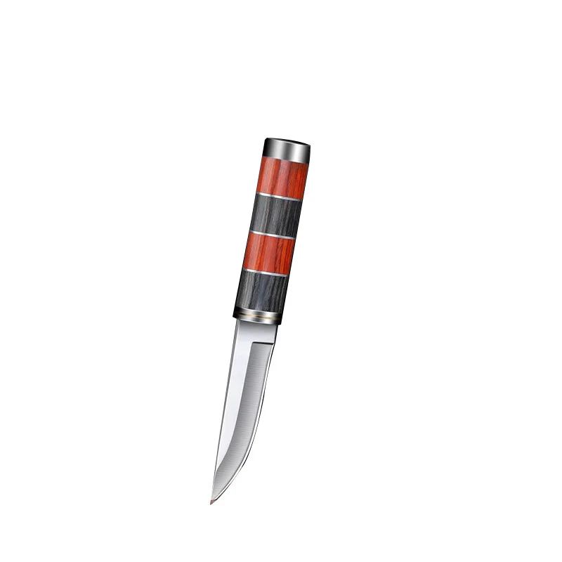 Mongolia Mutton Knife Russia Style Camping Hunting Outdoor Tools Thick Blade With Leather Nylon Sheath