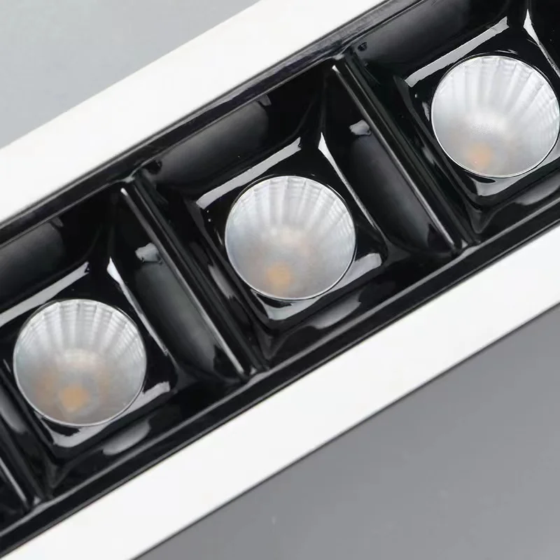 Project commerical lighting 10W Recessed Anti-glare Laser Blade LED downlight for hotel meeting rooms