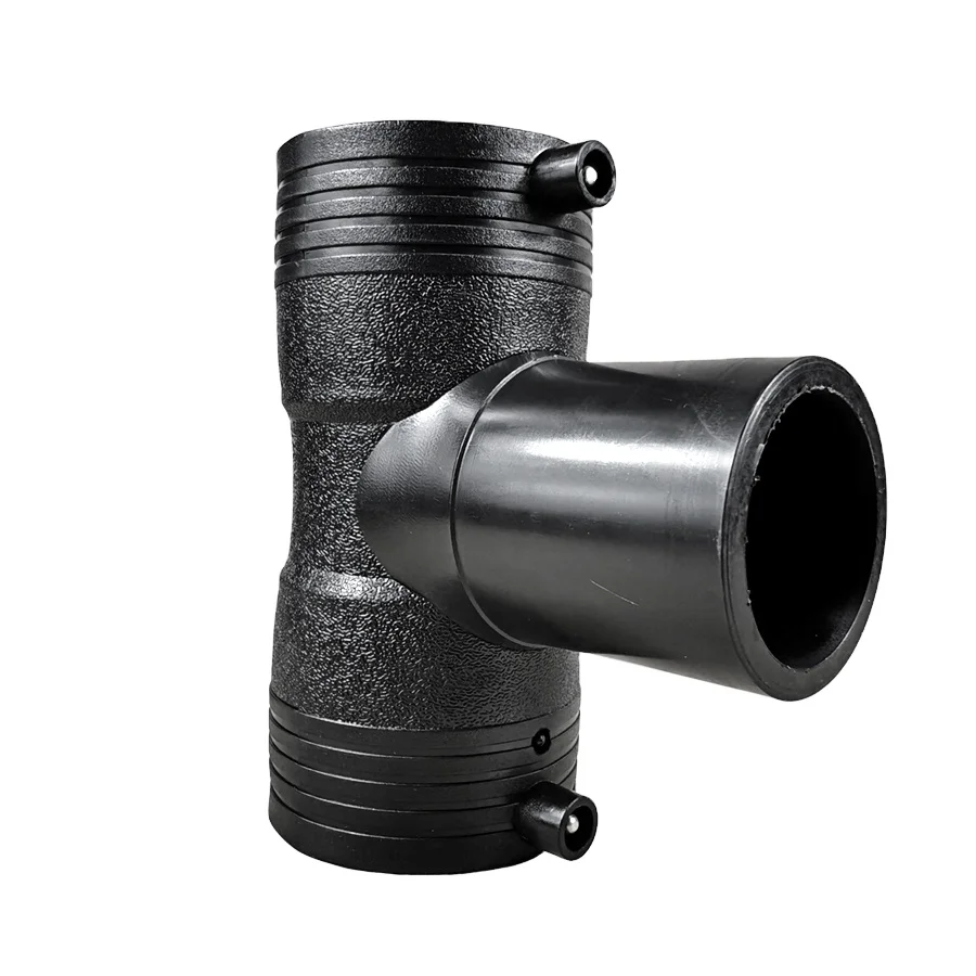 Aistar 63mm Single Layer Tee / HDPE Petroleum Pipe Fitting for Use on Filling Stations