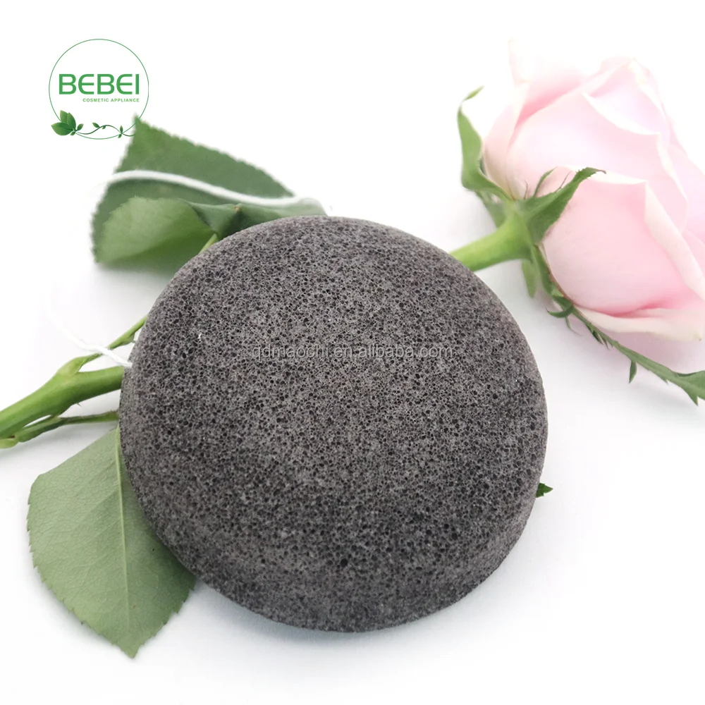 Custom 100% Natural Facial Exfoliating Skin Care Private Label Hypoallergenic Cleaning Organic Konjac Sponge
