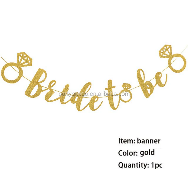 rose gold Glitter Twinkle Little Star bride to me Banner Party Decor Wedding