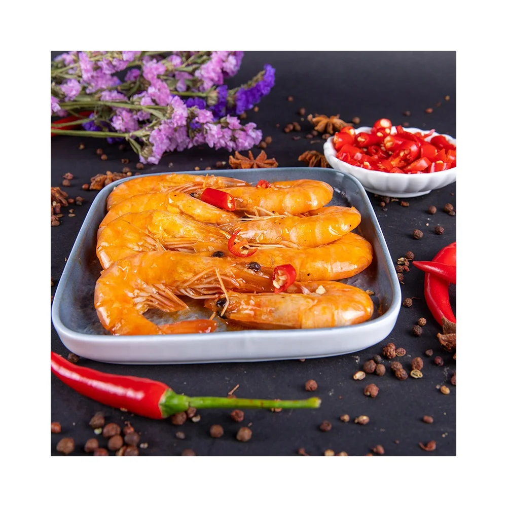 
Imported South American White Steaming Shelling Frozen Cooked Prawn 