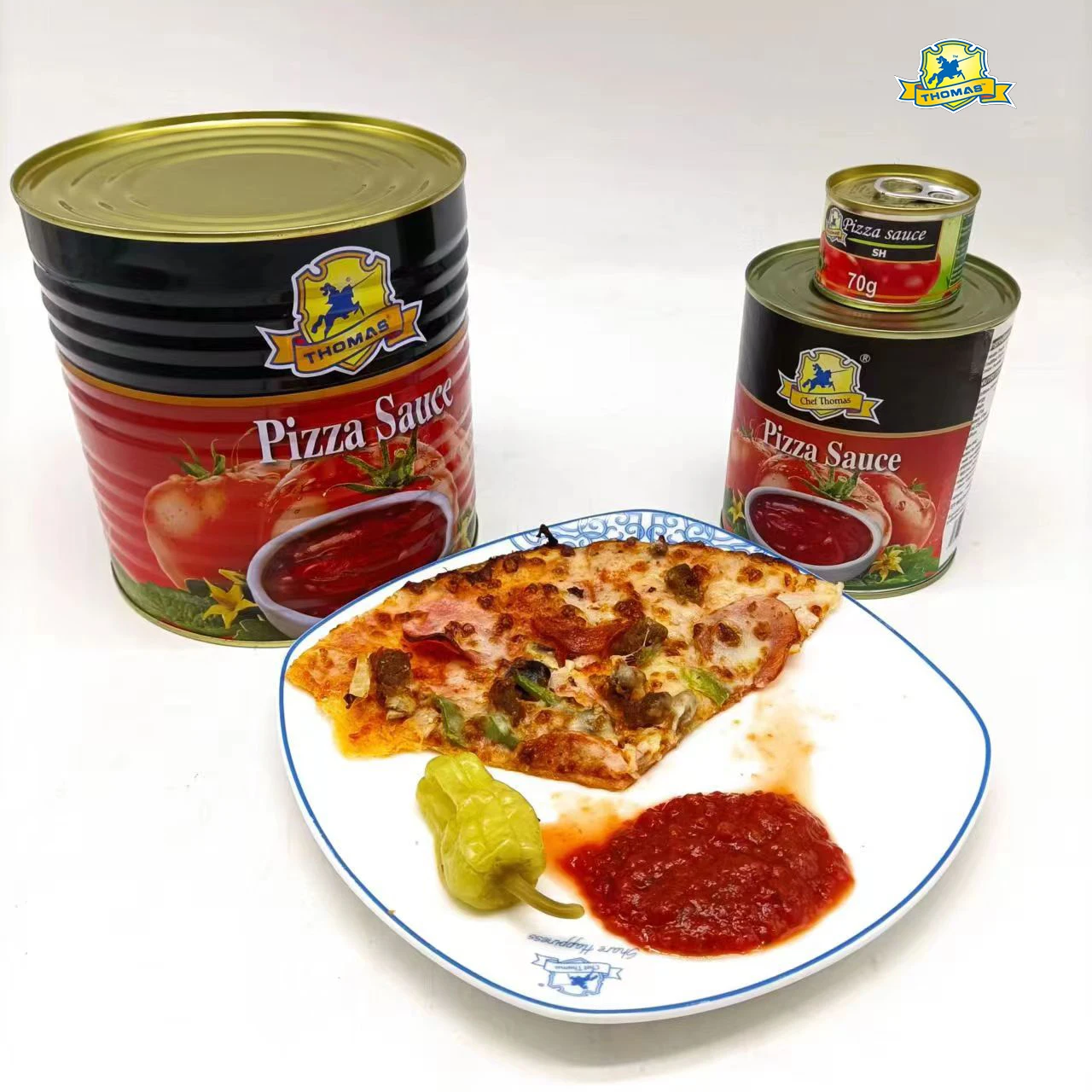 customizable Designed best quality Wholesale Chinese Spicy Pizza Cooking Sauce Garlic Chilli Sauce
