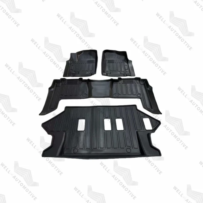 Тяжелые внедорожные детали автомобильные коврики 5D стереоскопические черные для ног патруля Y62