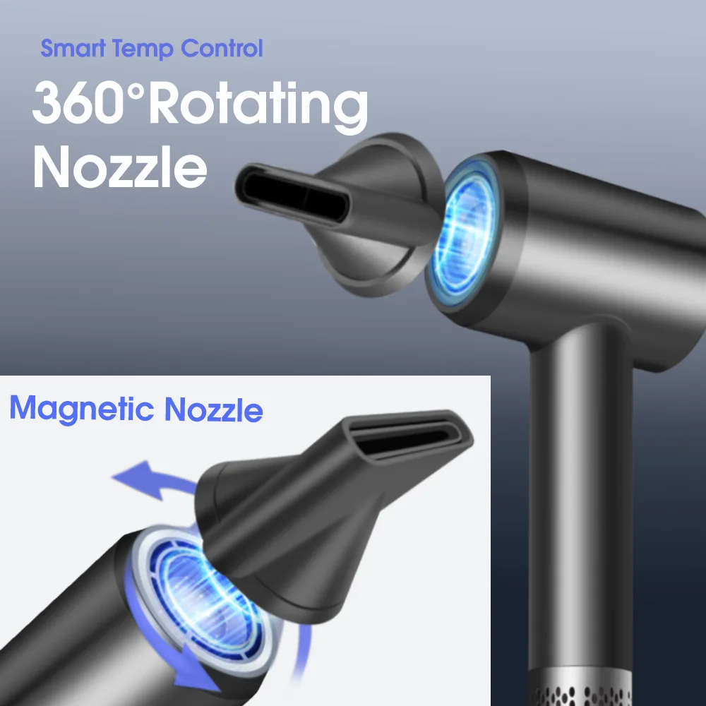 Hot Seller Custom Hair Dryers Professional Salon Light Weight High Speed Hair Blower One Step Negative Ionic Turbo Hair Dryer