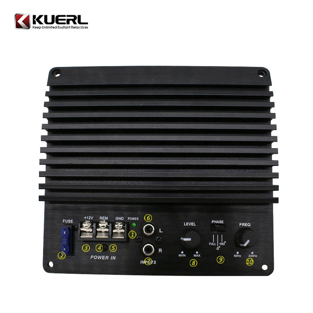 Wholesale 12V car subwoofer amplifier board 120W high power car audio amp board