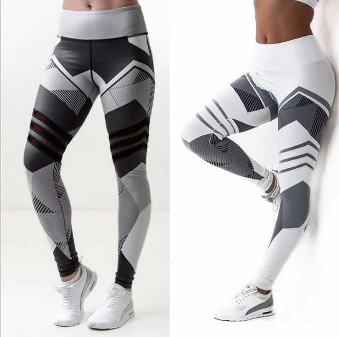 Hot Sell Golden Printing Sport Leggings Yoga Pants Gym Wear Yoga Leggings for women Fitness Feminina Ropa Deportiva Muje