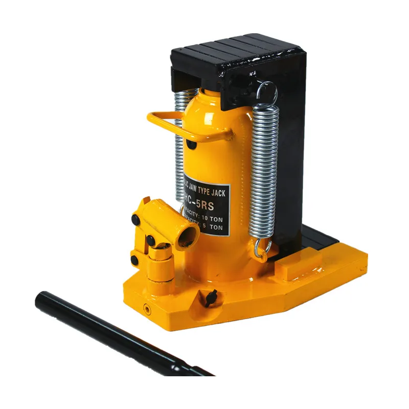 Hydraulic Claw Jack Manual Function Handle-type from 5T to 100T have Top and Claw section two Load Point