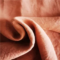 14sL Stock Stone Washed 100% Pure Linen  Bulk 101 fabric for men and women cloth shirt