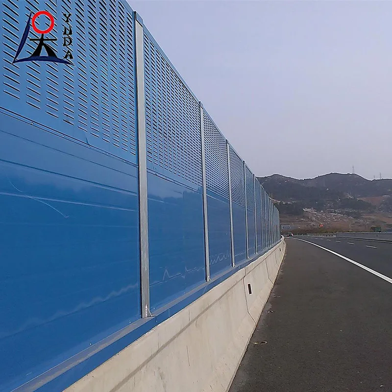 Traffic highway noise barrier walls reduction sound barrier soundproof screen fence