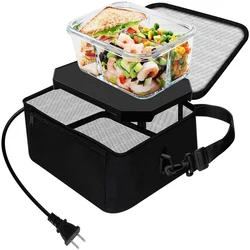Portable Food Warmer for Adults Car USB Charge Mini Oven Personal Heated Lunch Bag