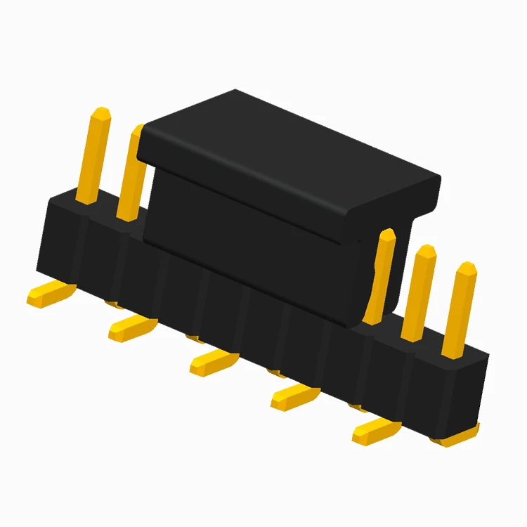 Печатная плата, контактный разъем 1,0 мм, Однорядный SMT SMD, штыревой разъем