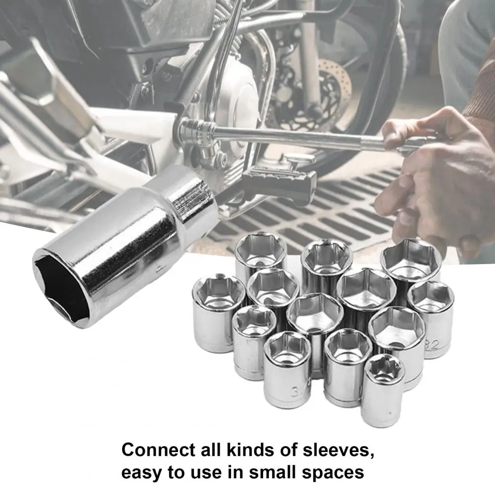 40 piece set of automotive and motorcycle maintenance hardware toolbox ratchet wrench