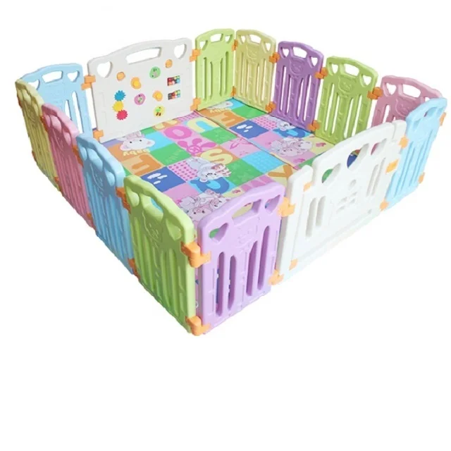 Colorful Safety Plastic Baby Playpen, Baby Play Yard, Baby Play Fence