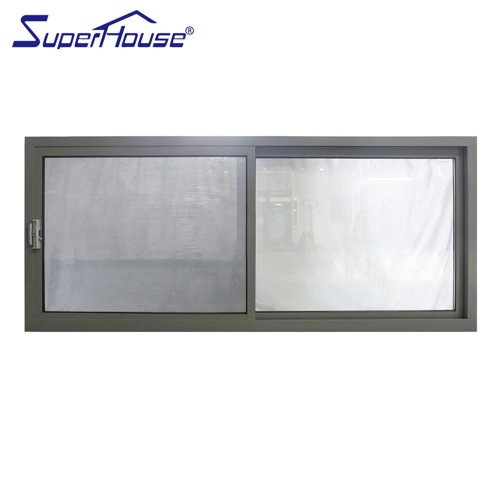 Wholesale Price Aluminium Glass Sliding Window USA Standard Double Glazing Aluminium windows and Door