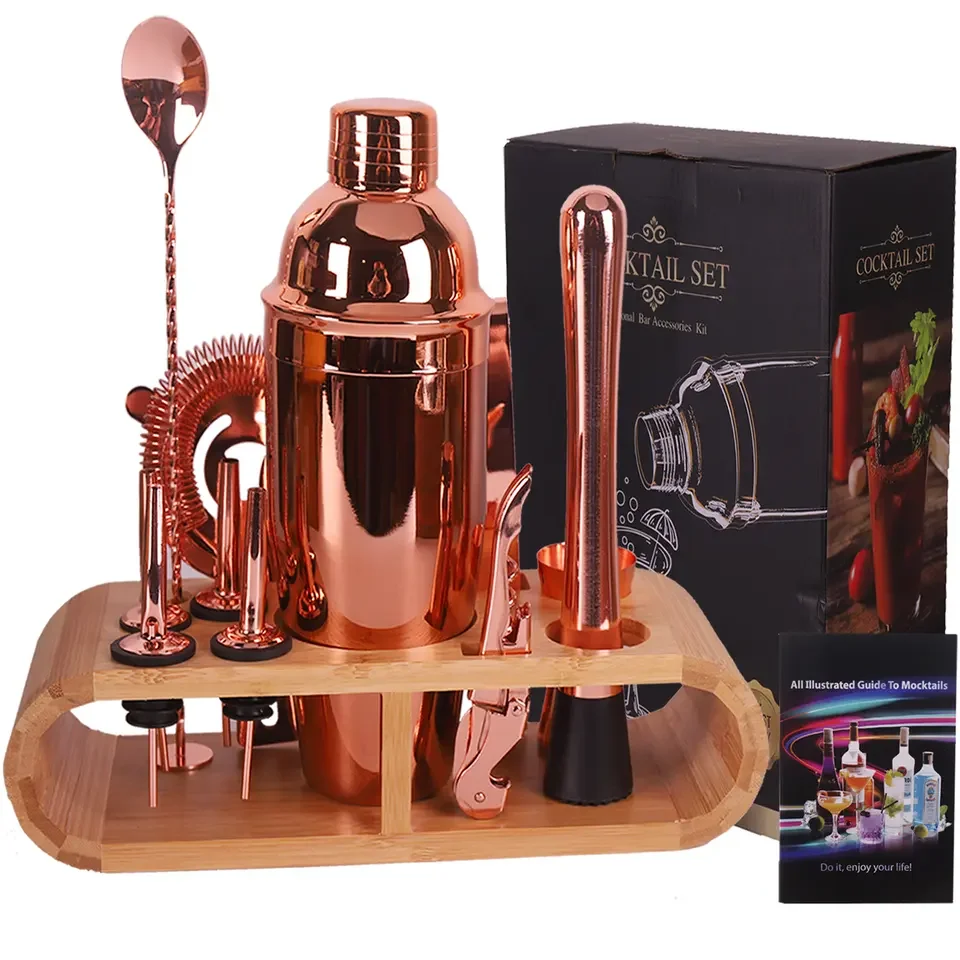 Wholesale top seller stainless steel metal cocktail shakers bar accessories shaker cocktail for fathers day gifts