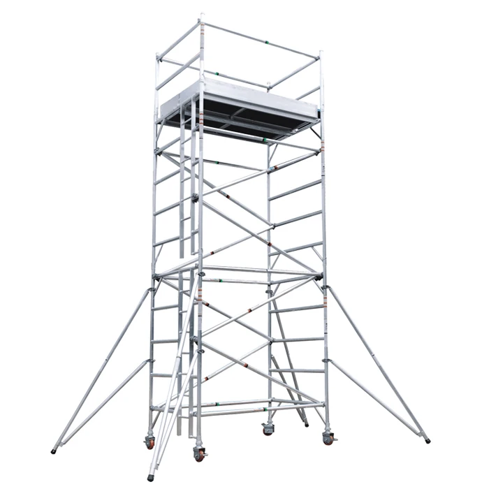 
Double Width Aluminum Mobile Tower Aluminium Scaffolding 
