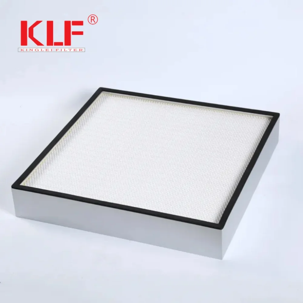 Mini Pleat Hepa Filters H13 H14 Air Filter Purifier For Clean Room