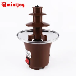 Direct Selling Electric Cascade Manufacturer Factory Wholesale Custom Logo 304 Stainless Steel Mini Chocolate Fountain Machine