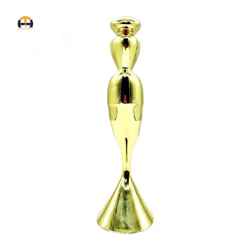 Newly designed zinc alloy statue trophies customized corporate event commemorative trophies