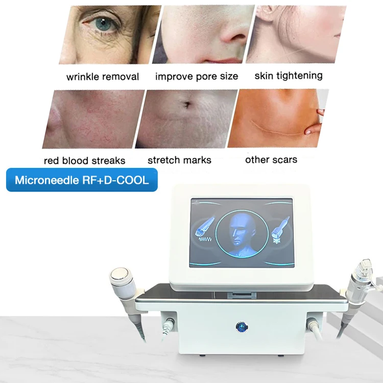 SVATAR 2 In 1 Fractional RF Cryo Facial Machine For Skin Tightening Skin Resurfacing Scar Treatment Breast Lift Face Lift