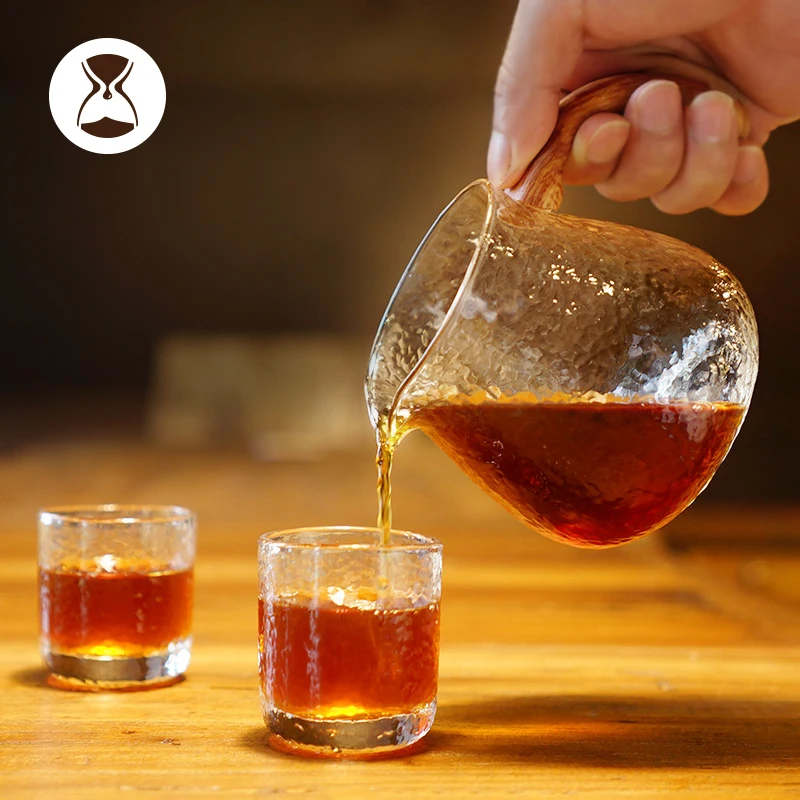 Timemore classic Chuiwen Patterned Server set coffee glass cup