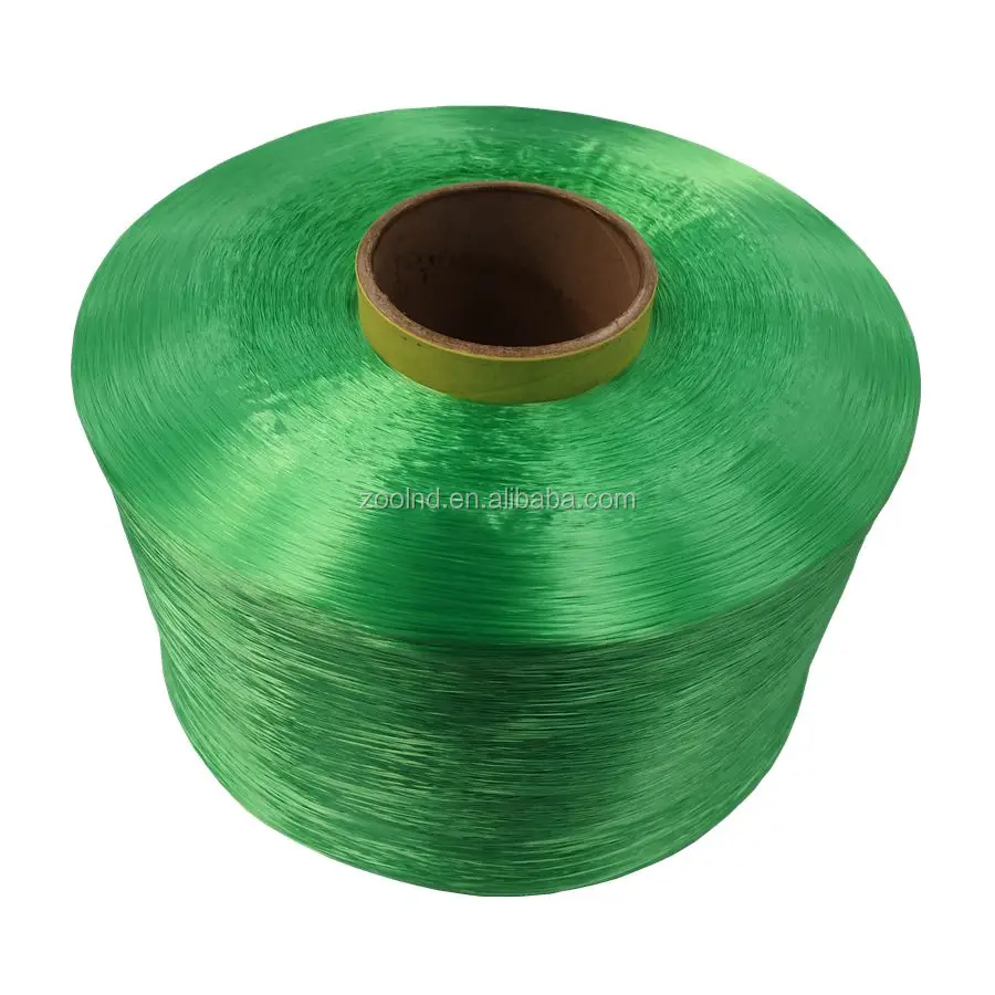 100% Filament Polypropylene Yarn FDY 600D 900D Blue PP Webbing Yarn